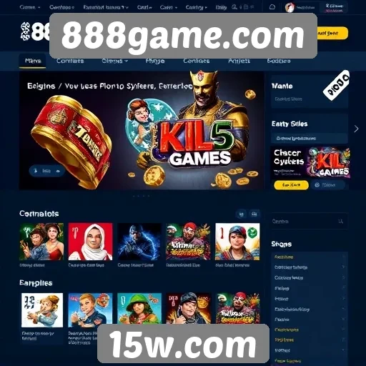 Exame da usabilidade do site 888game